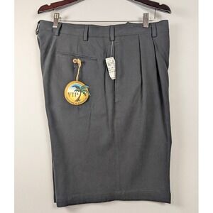 Jos A Bank Silk Shorts Men 40R Black VIP Resort Wear Country Club Ready $125